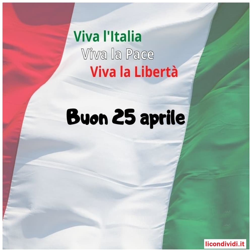 Immagini 25 aprile festa della liberazione